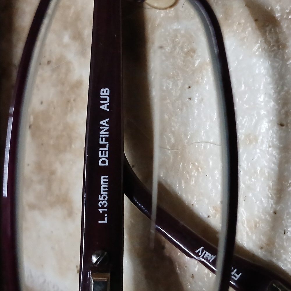 BCBGMAXAZRIA Eyeglasses Delfina AUB Purple 50-17-135 Frames Designer - Picture 2 of 4